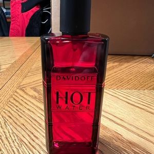 Davidoff Hot Water For Men Eau De Toilette Spray, 3.7 oz - approx 75% still left